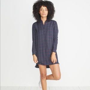 NWOT Marine Layer Savanah Flannel Shirt Dress